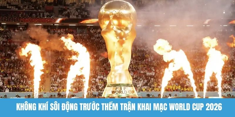 Không khí sôi động trước thềm trận khai mạc World Cup 2026