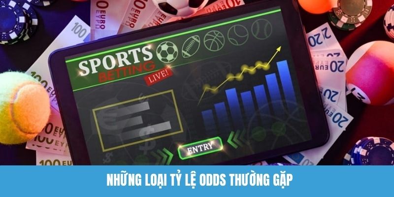 Những loại tỷ lệ odds thường gặp