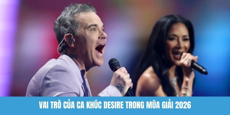 Vai trò của ca khúc Desire trong mùa giải 2026